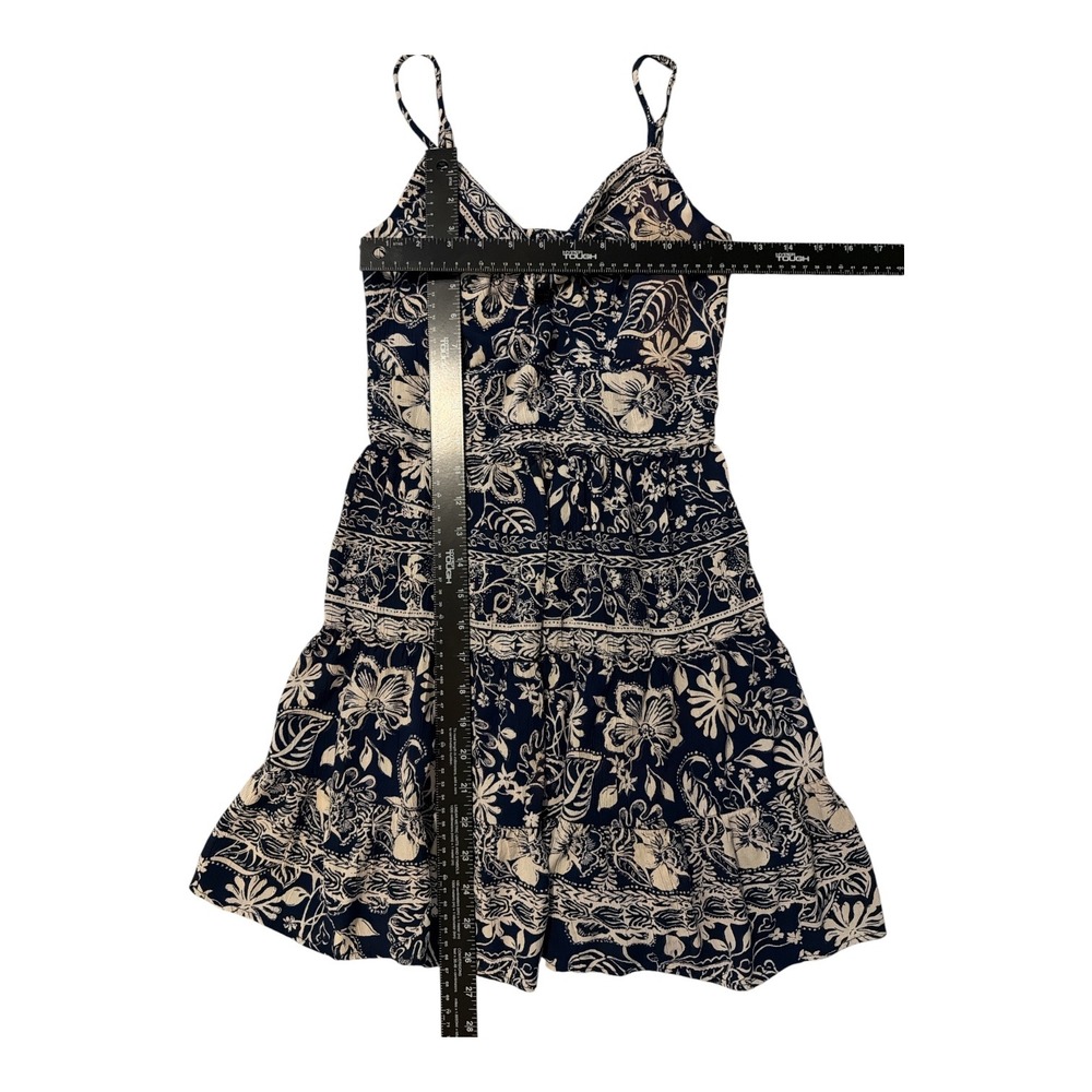 Angie summer flowy midi mini sun dress y2k botanical floral spaghetti small - Picture 8 of 9
